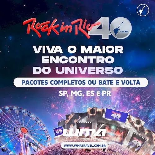 Rock in Rio 2024 - Pacote de Viagem
