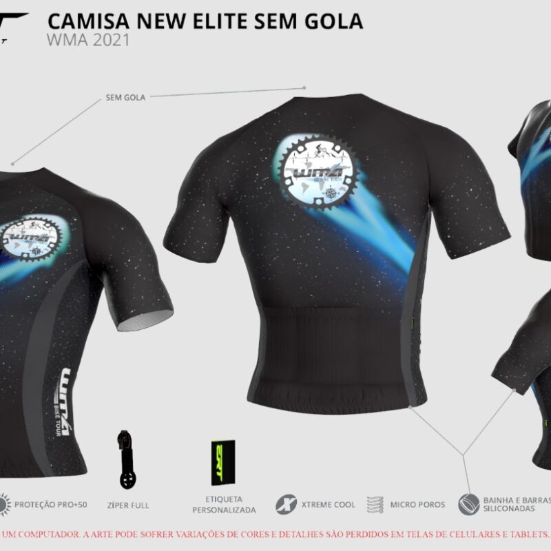Camisa de Ciclismo WMA Bike Tour - ERT New Elite (MC)